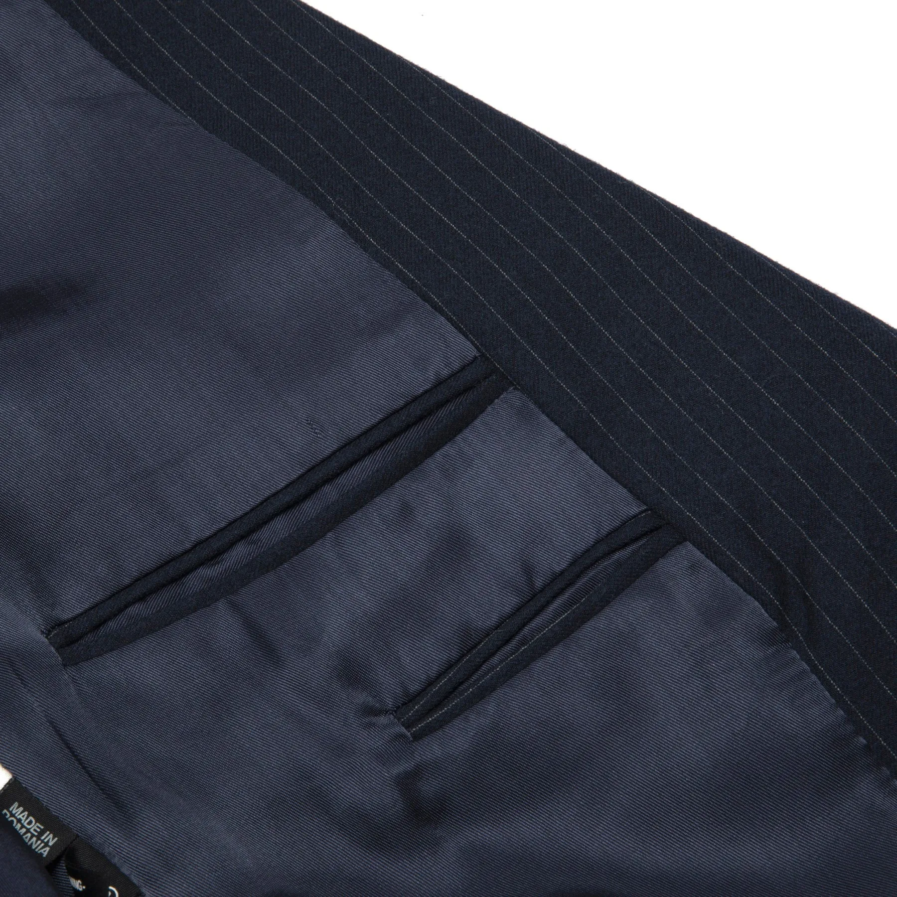 80s, Worsted Flannel, Pinstripe, Structured Drape, Banking Uniform
