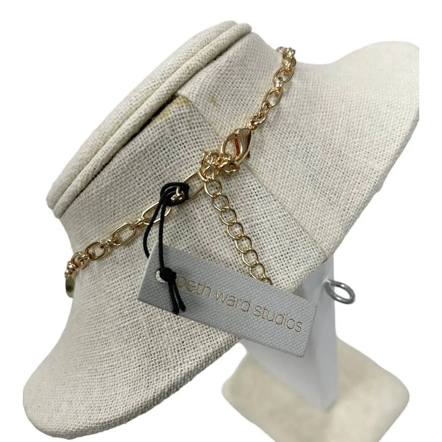 Anthropologie Beth Ward Studio Turquoise Statement Necklace New