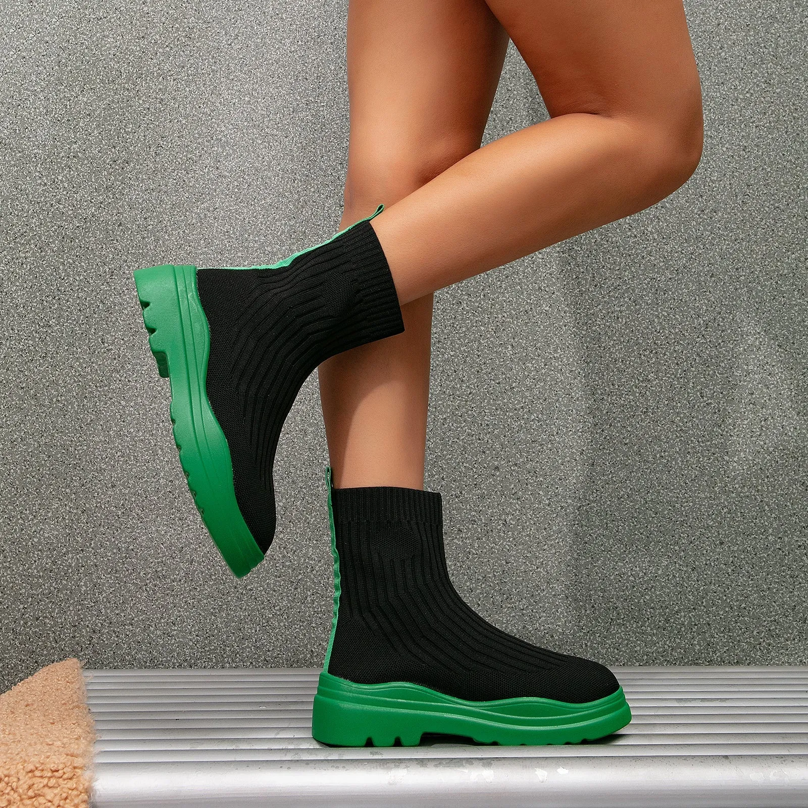 binfenxie-Women Daily Classic  Ankle Boots