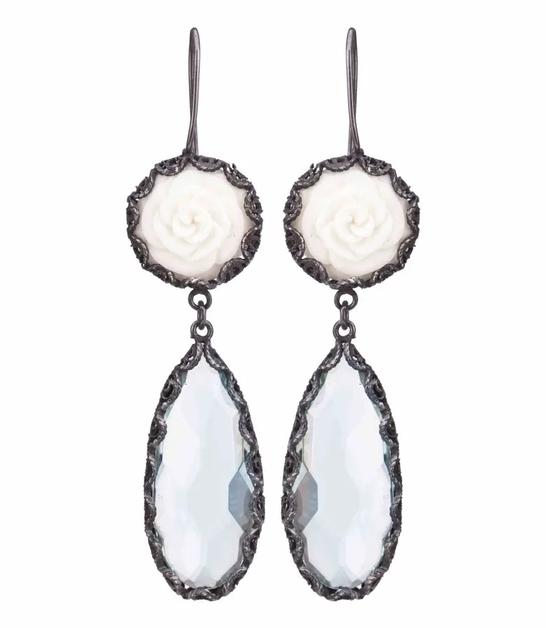 Bohemian chic filigree earrings
