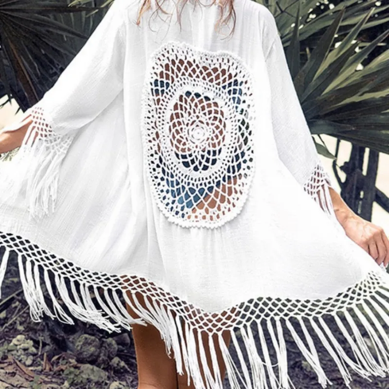 Bohemian Fringe Kimono