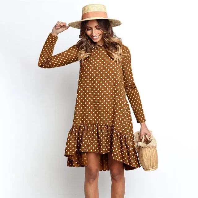 Boho Dress - Chiffon Long Sleeve