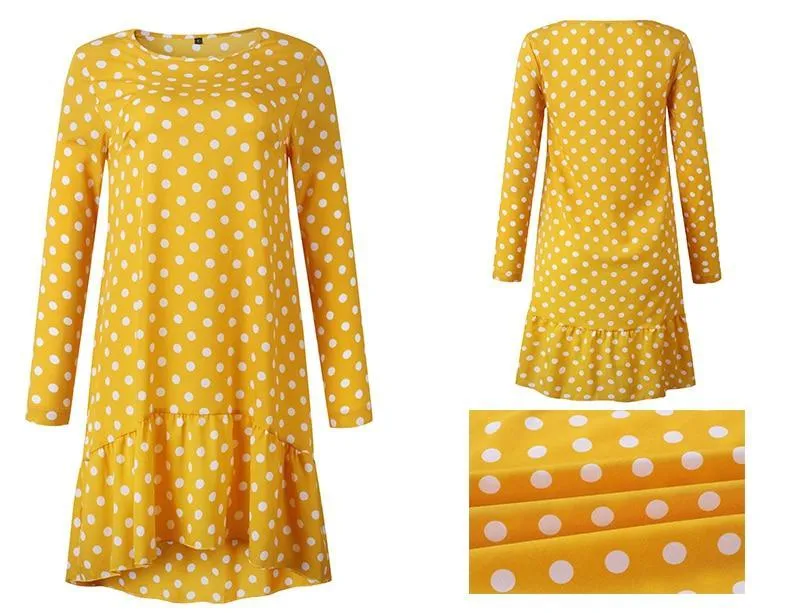 Boho Dress - Chiffon Long Sleeve