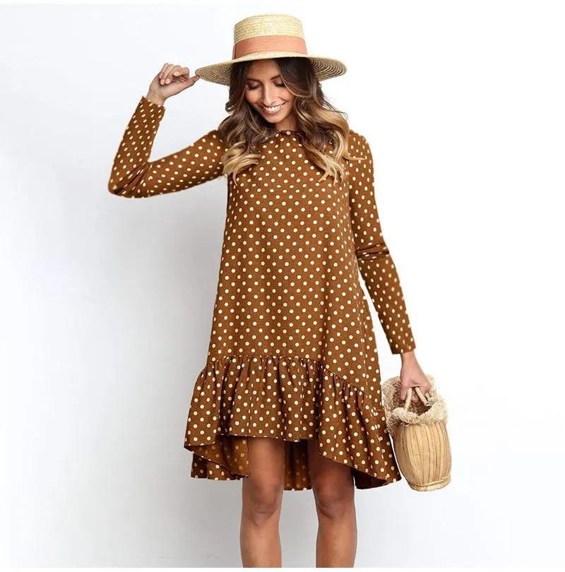 Boho Dress - Chiffon Long Sleeve