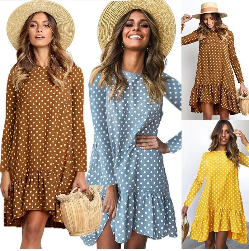 Boho Dress - Chiffon Long Sleeve