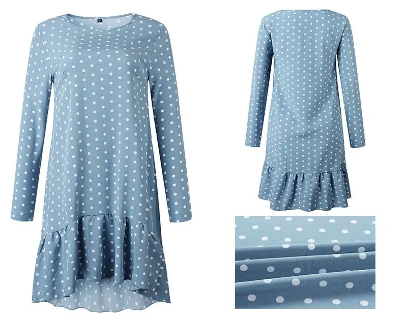 Boho Dress - Chiffon Long Sleeve