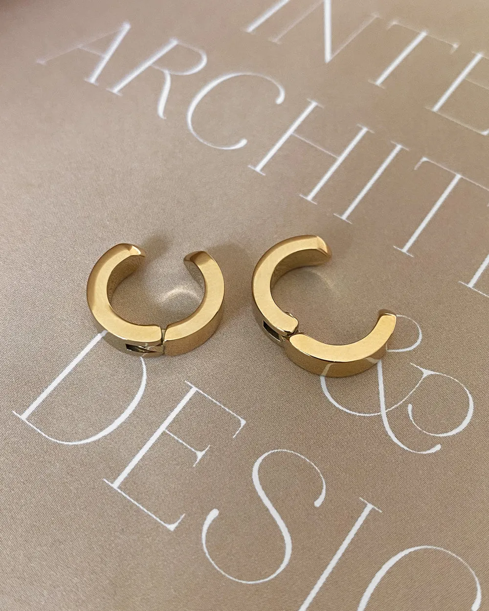 BULLET Ear Cuffs in Gold