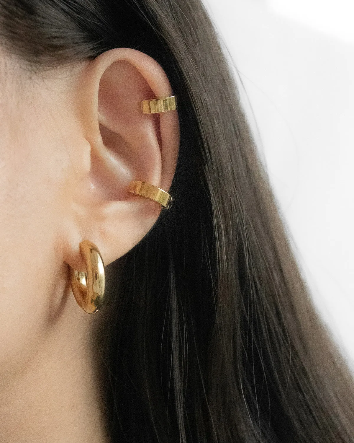 BULLET Ear Cuffs in Gold