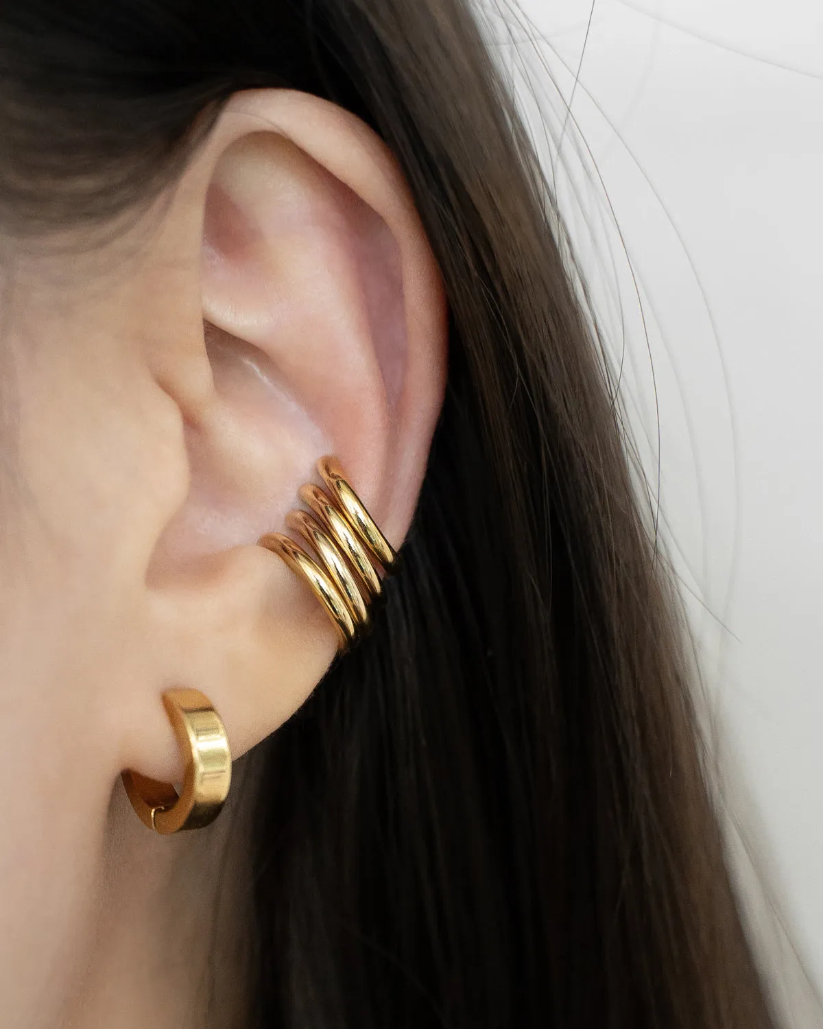 BULLET Ear Cuffs in Gold