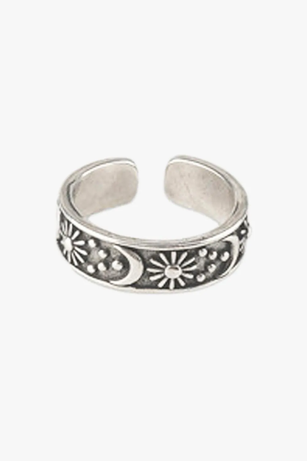 Celestial Aesthetic Sun and Moon Ring