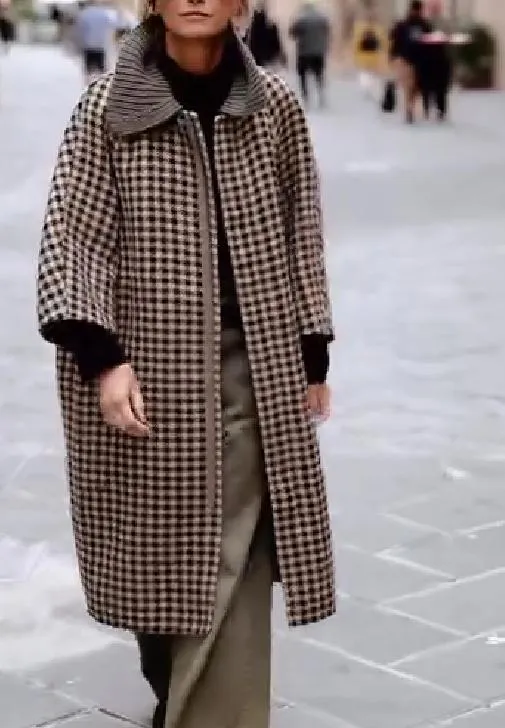 Checkered Coat