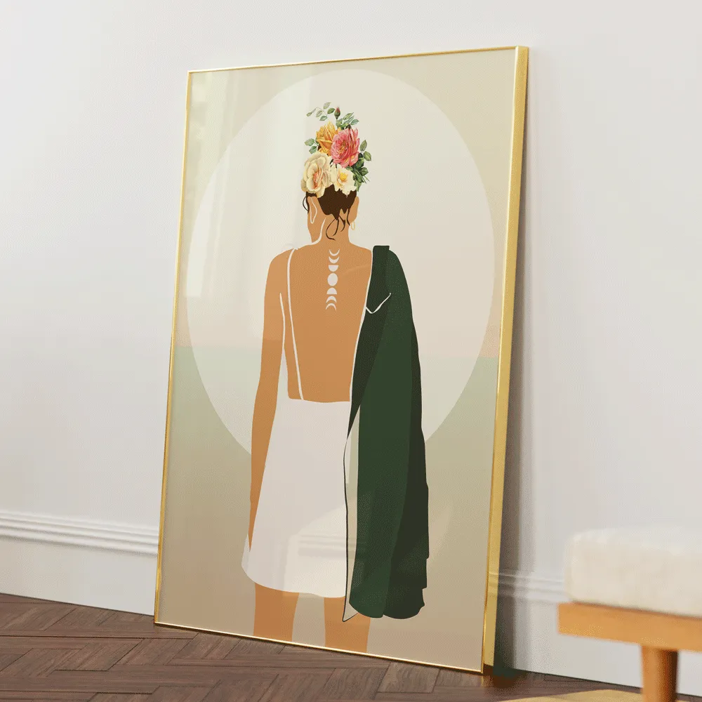 Coachella Queen Boho Artwork