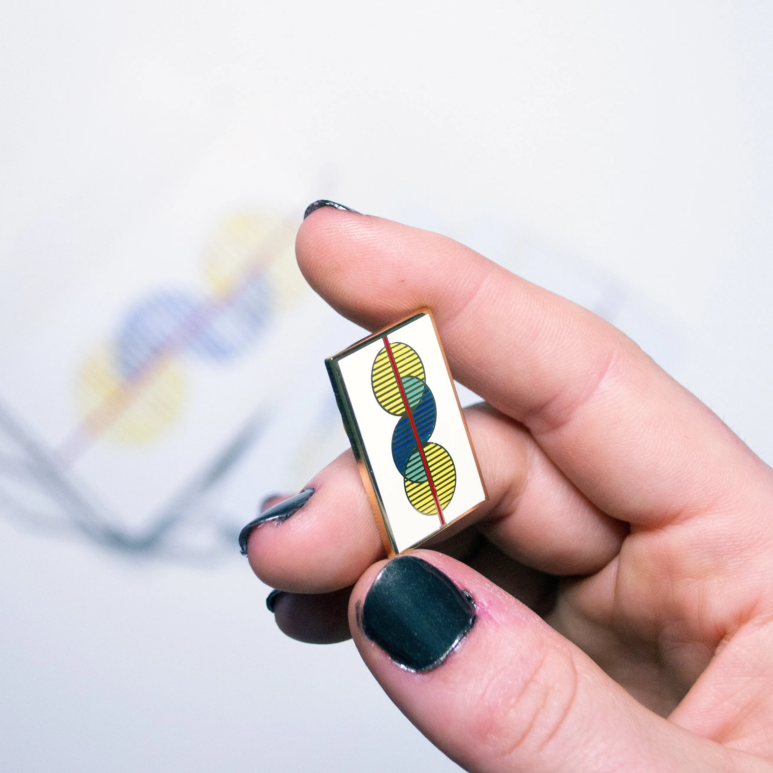 Enamel Pin | Vindur Deck, v.I