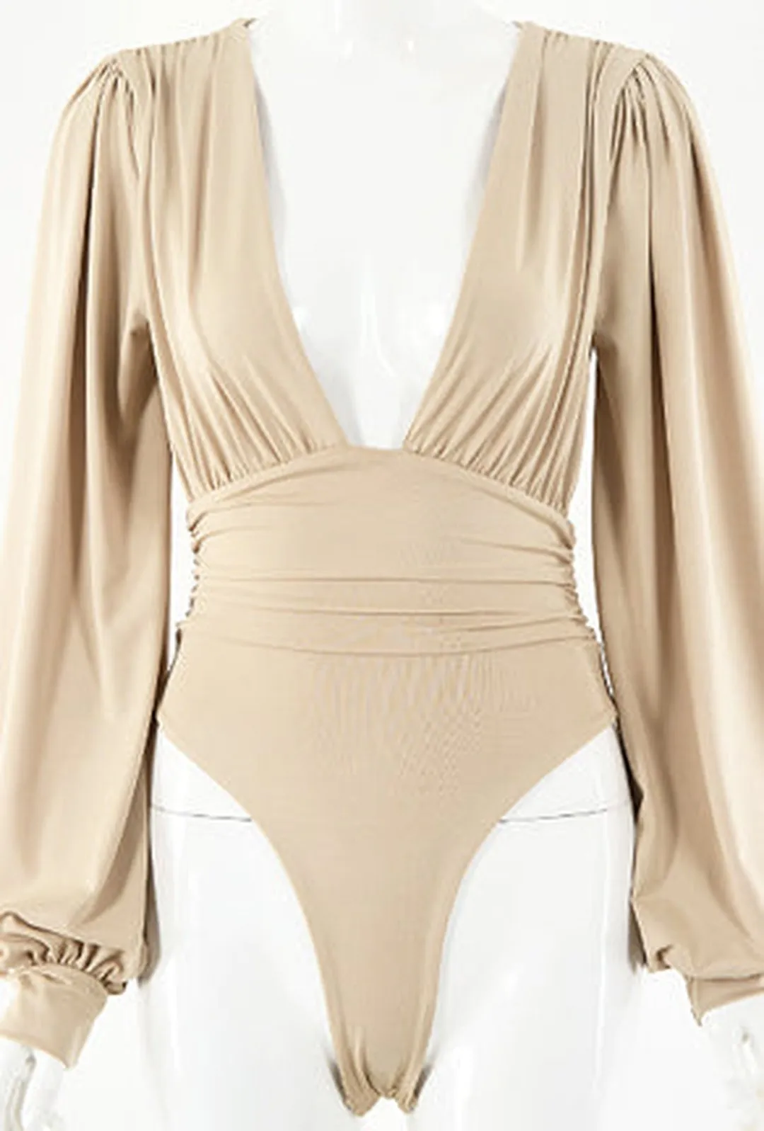 JOHANA - PLUNG NECK BODYSUIT