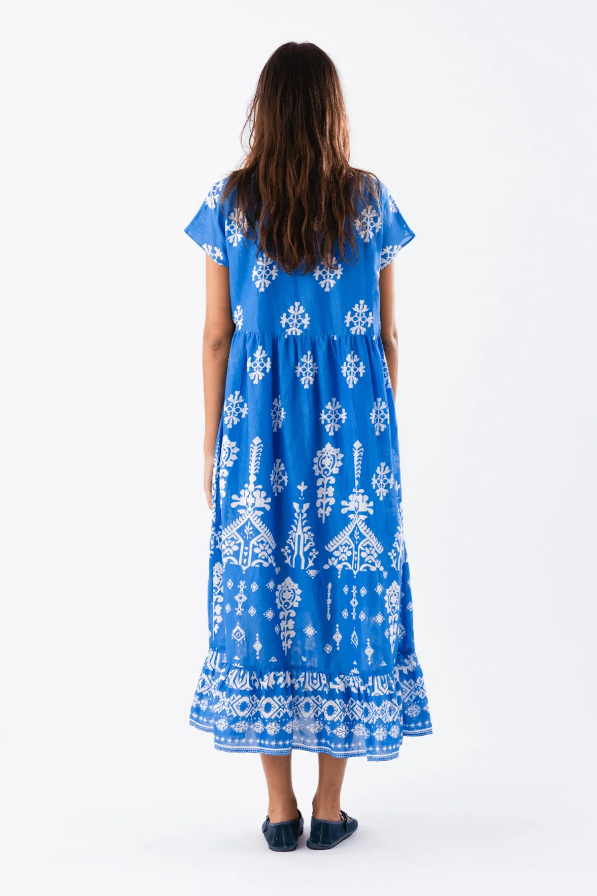 MACKEY MAXI DRESS BLUE
