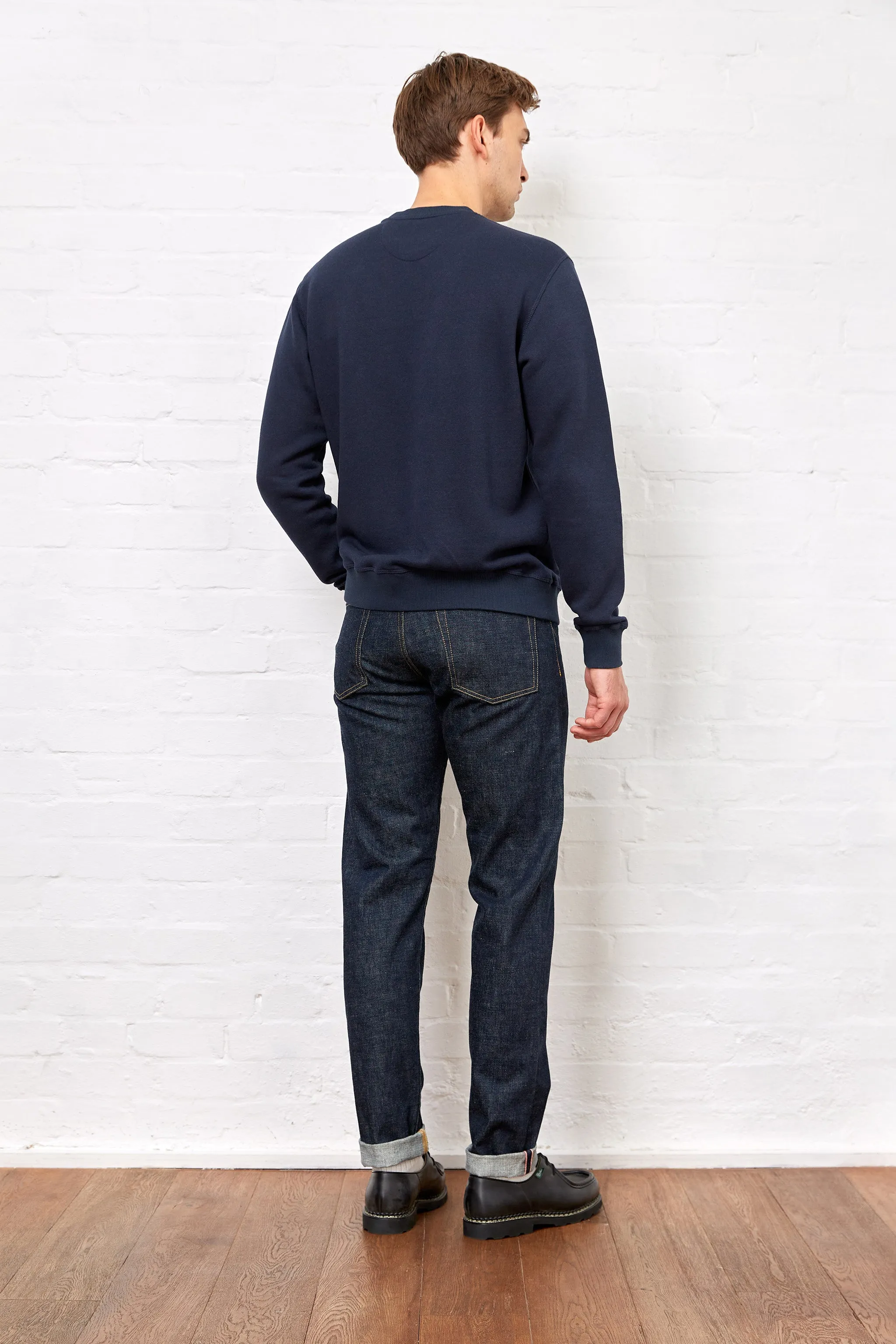 OSNEY SWEATSHIRT - NAVY