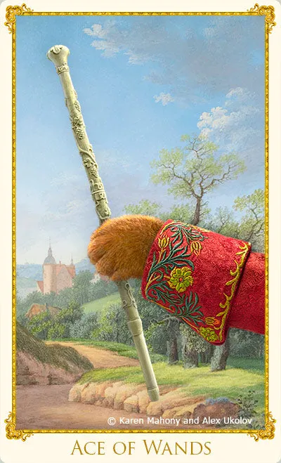 Pre-orders opening in MAY 2025. The Bohemian Cats Theatre Tarot standard deck.