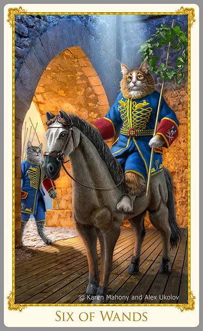 Pre-orders opening in MAY 2025. The Bohemian Cats Theatre Tarot standard deck.