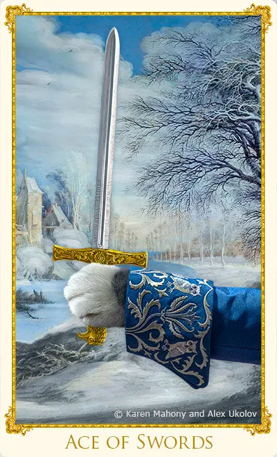 Pre-orders opening in MAY 2025. The Bohemian Cats Theatre Tarot standard deck.