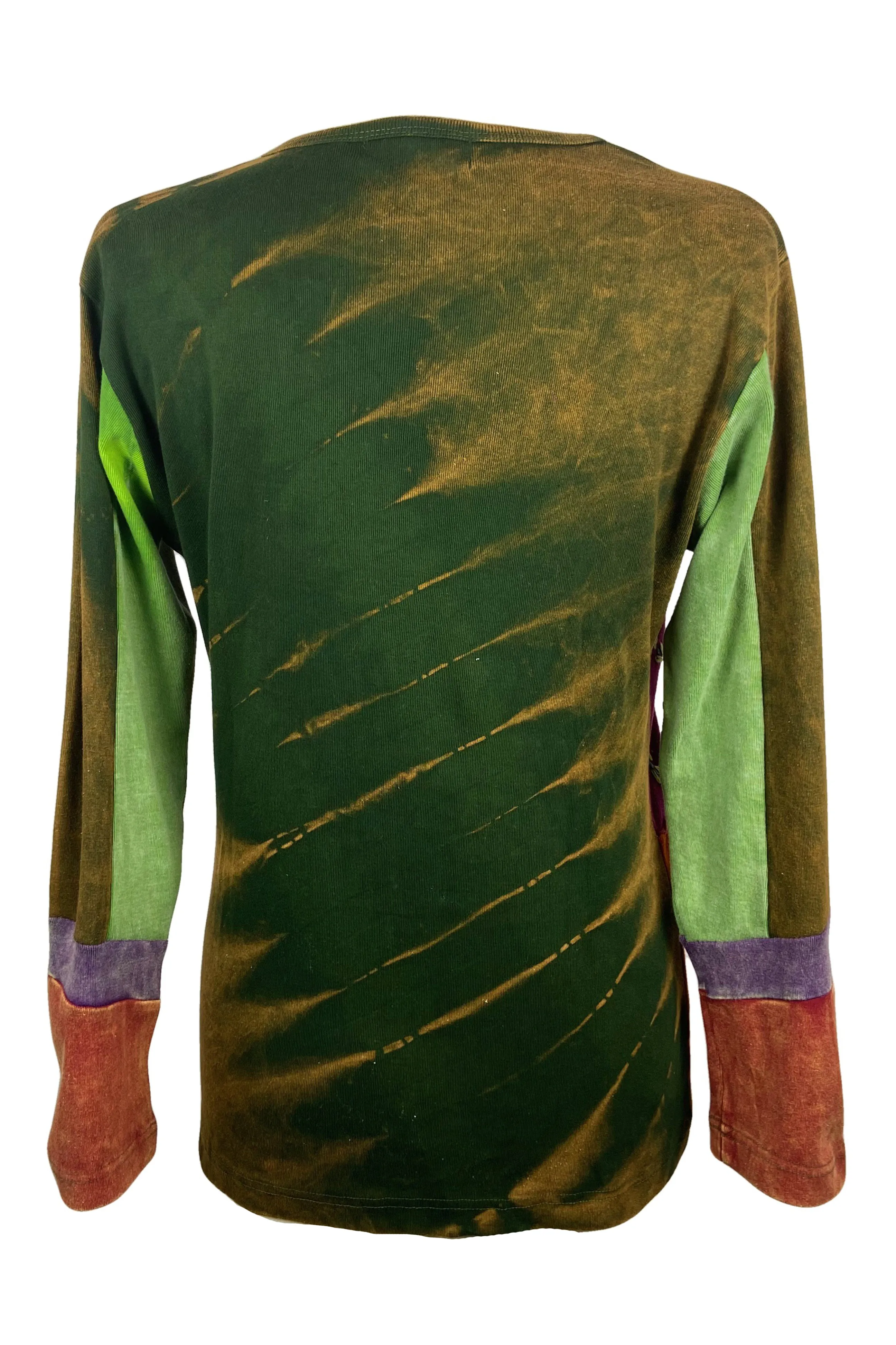 R 250 Bohemian Funky Embroidered Asymmetrical Patches Bohemian Blouse