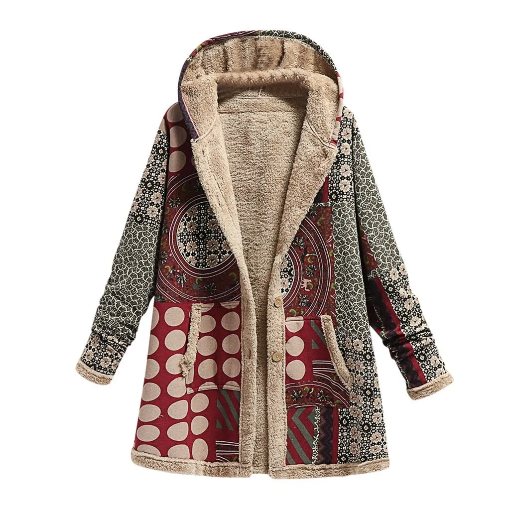 Warm Winter Coat With Fleece
